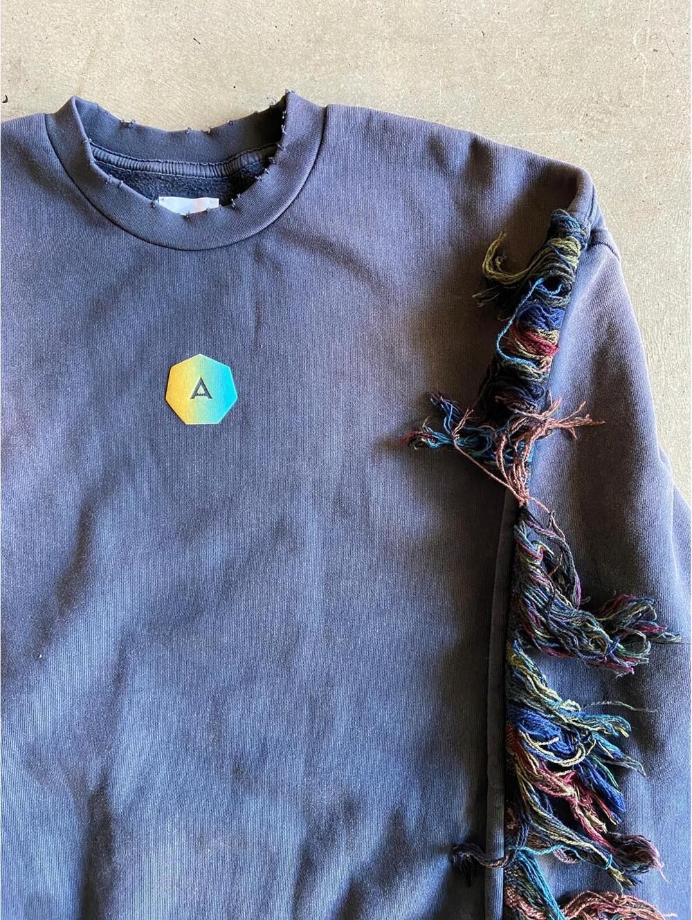 Alchemist Fringe Sweater Sz XL - Picture 2 of 3